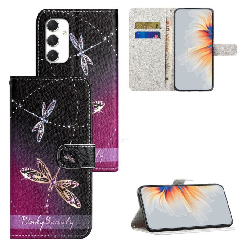 Læder Cover Samsung Galaxy A16 5g Dragonfly