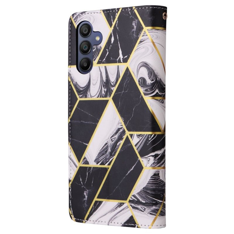 Læder Cover Samsung Galaxy A16 5g Marmordesign