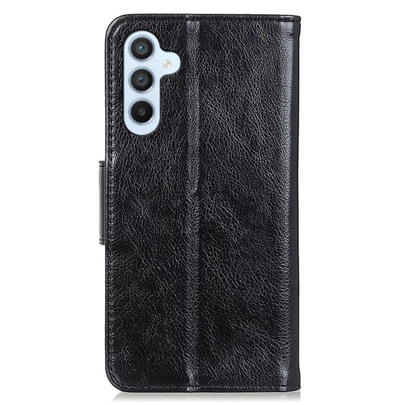 Læder Cover Samsung Galaxy A16 5g Telefon Etui Nappa Tekstur