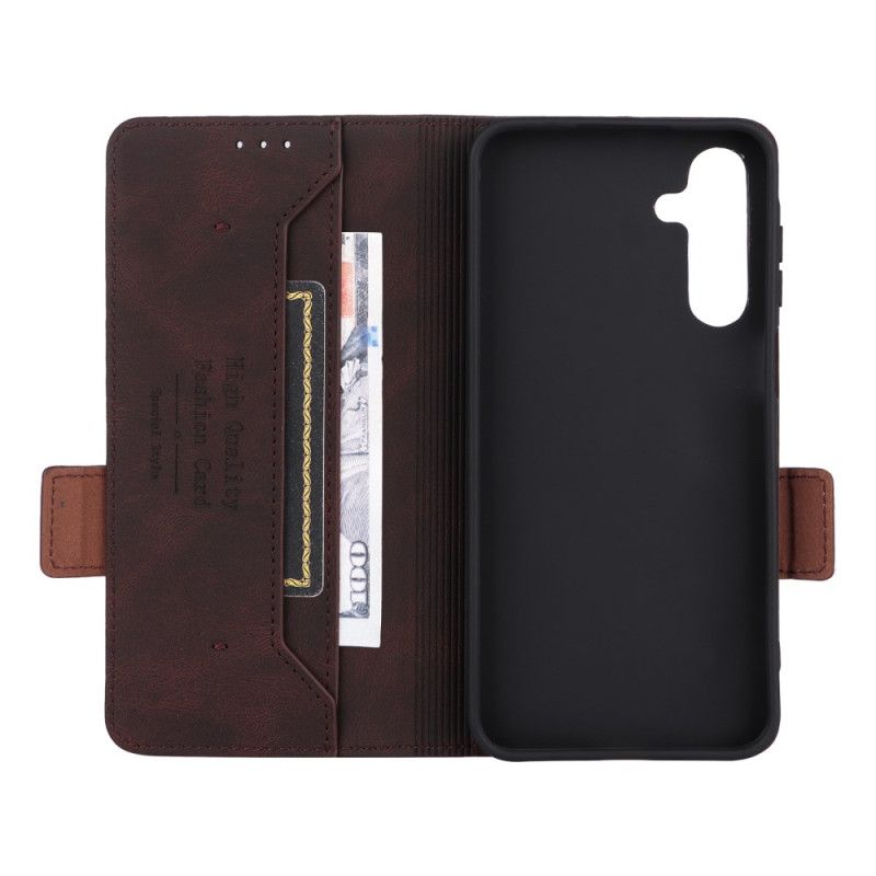 Læder Cover Samsung Galaxy A16 5g Telefon Etui Retro Design