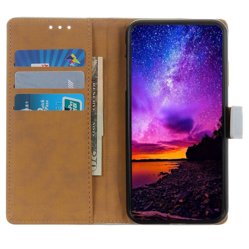 Læder Cover Samsung Galaxy A16 5g Telefon Etui Tekstureret Kunstlæder