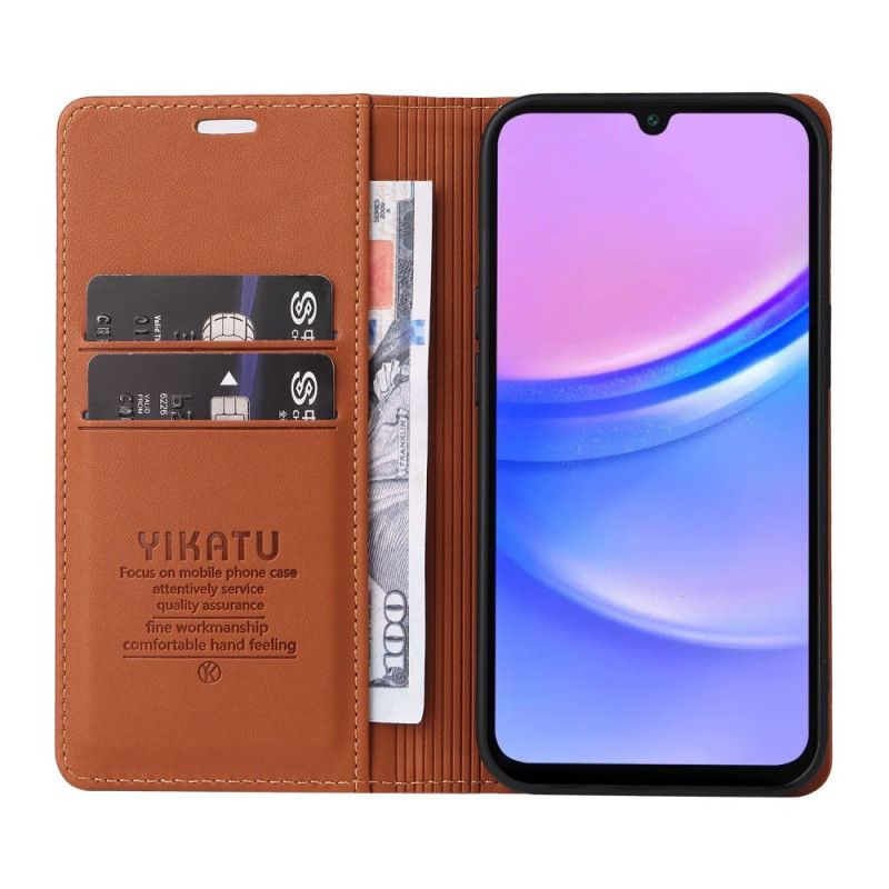 Læder Cover Samsung Galaxy A16 5g Telefon Etui Yikatu