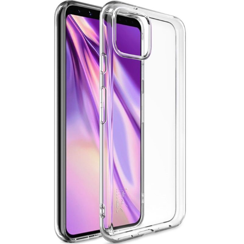 Cover Google Pixel 4 Anti-fald Gennemsigtig Silikone