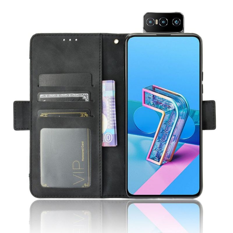 Flip Cover Asus Zenfone 7 / Zenfone 7 Pro Anti-fald Premium Med Kortholder