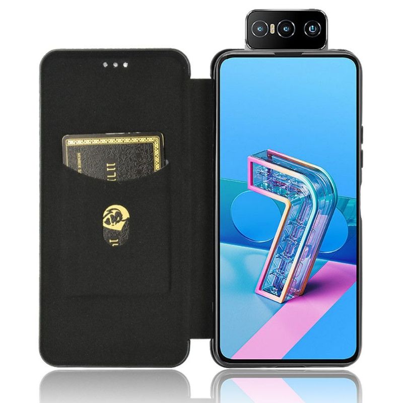 Flip Cover Asus Zenfone 7 / Zenfone 7 Pro Kulfibereffekt