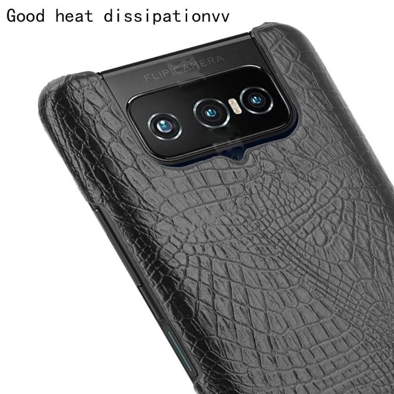 Mobilcover Asus Zenfone 7 / Zenfone 7 Pro Croc Skin Effekt