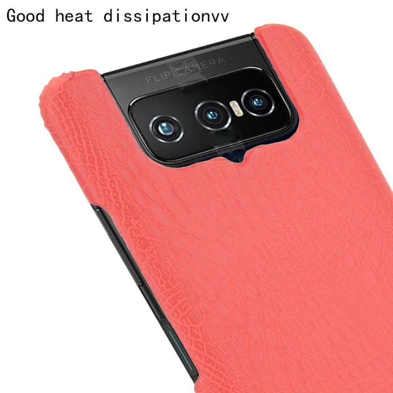 Mobilcover Asus Zenfone 7 / Zenfone 7 Pro Croc Skin Effekt