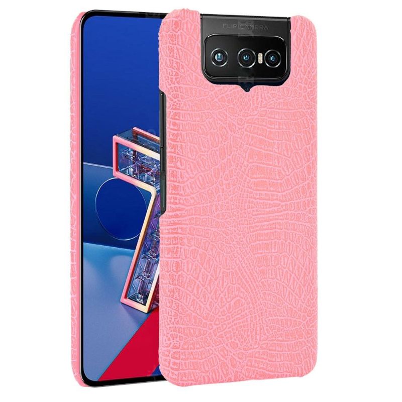 Mobilcover Asus Zenfone 7 / Zenfone 7 Pro Croc Skin Effekt