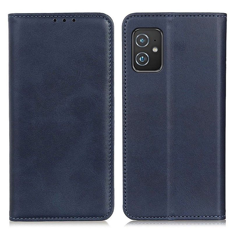 Flip Cover Asus Zenfone 8 Anti-fald Læder Cover Simone Aged