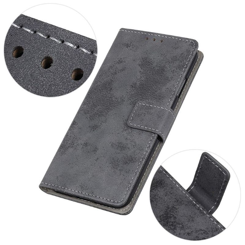 Flip Cover Asus Zenfone 8 Cyrius Kunstlæder Vintage