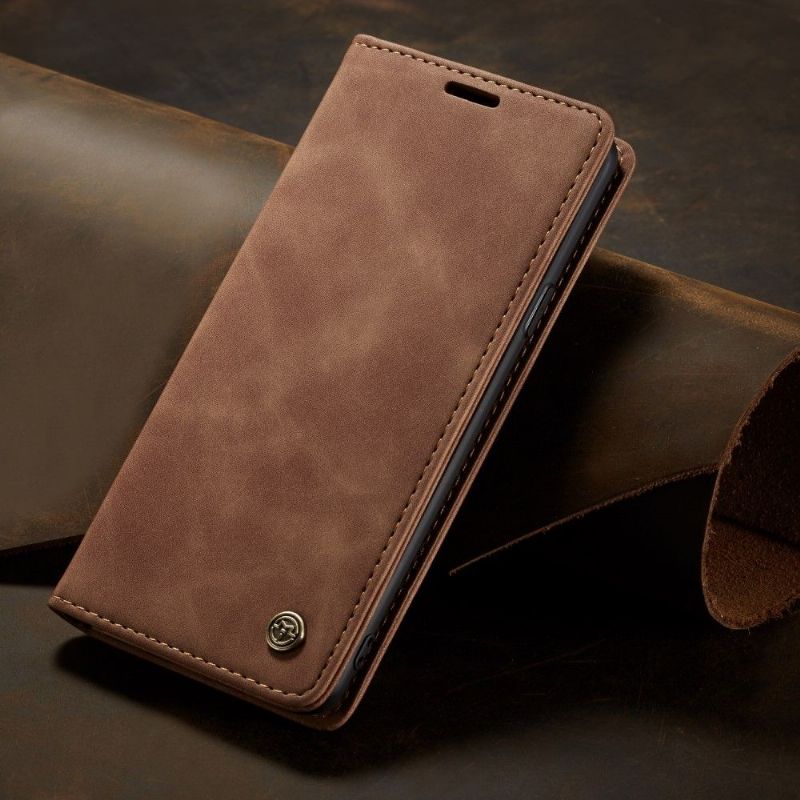 Flip Cover Samsung Galaxy S9 Plus Kunstlæder - Vinrød