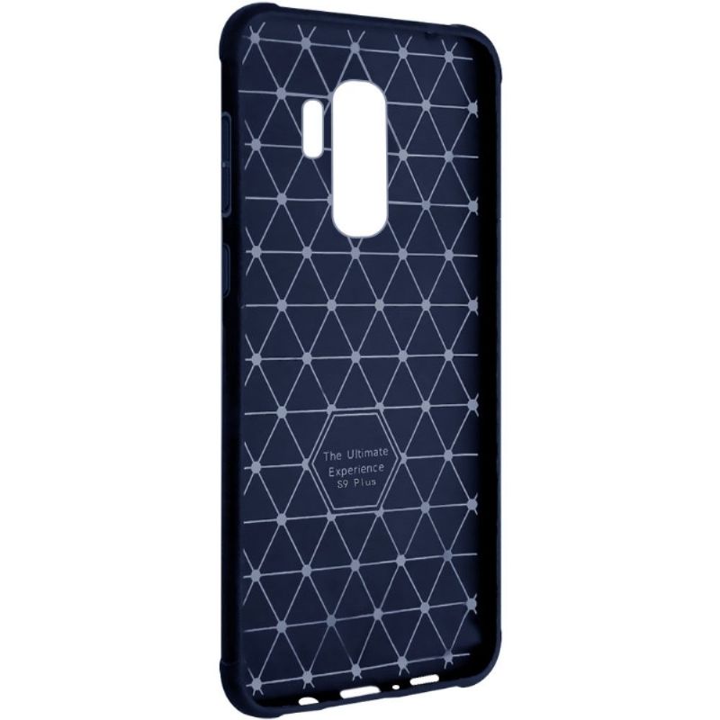 Mobilcover Samsung Galaxy S9 Plus Original Vega Lædereffekt - Marineblå