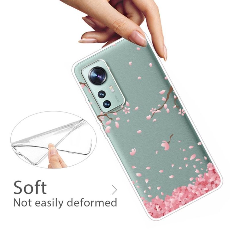 Cover Xiaomi 12 Blomsterblade