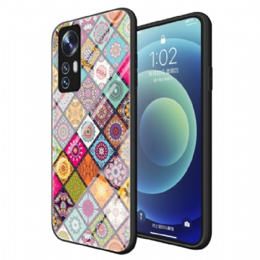 Cover Xiaomi 12 Mandala Kalejdoskop Med Stand