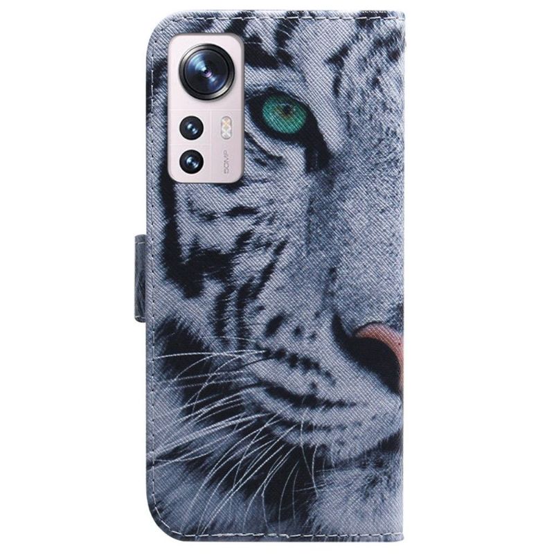 Etui Xiaomi 12 Hvid Tiger