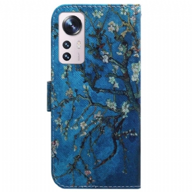 Etui Xiaomi 12 Mandelblomst