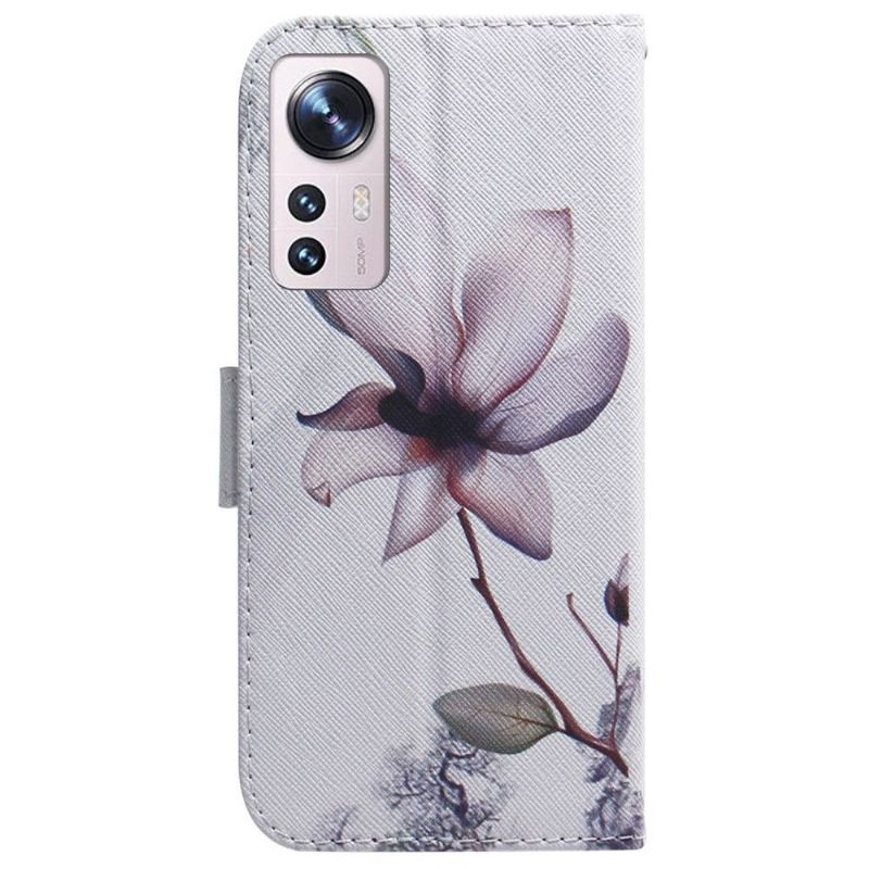 Etui Xiaomi 12 Vild Blomst