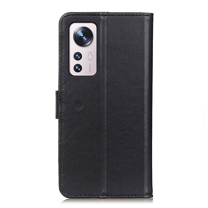 Flip Cover Xiaomi 12 Basic Imiteret Læder