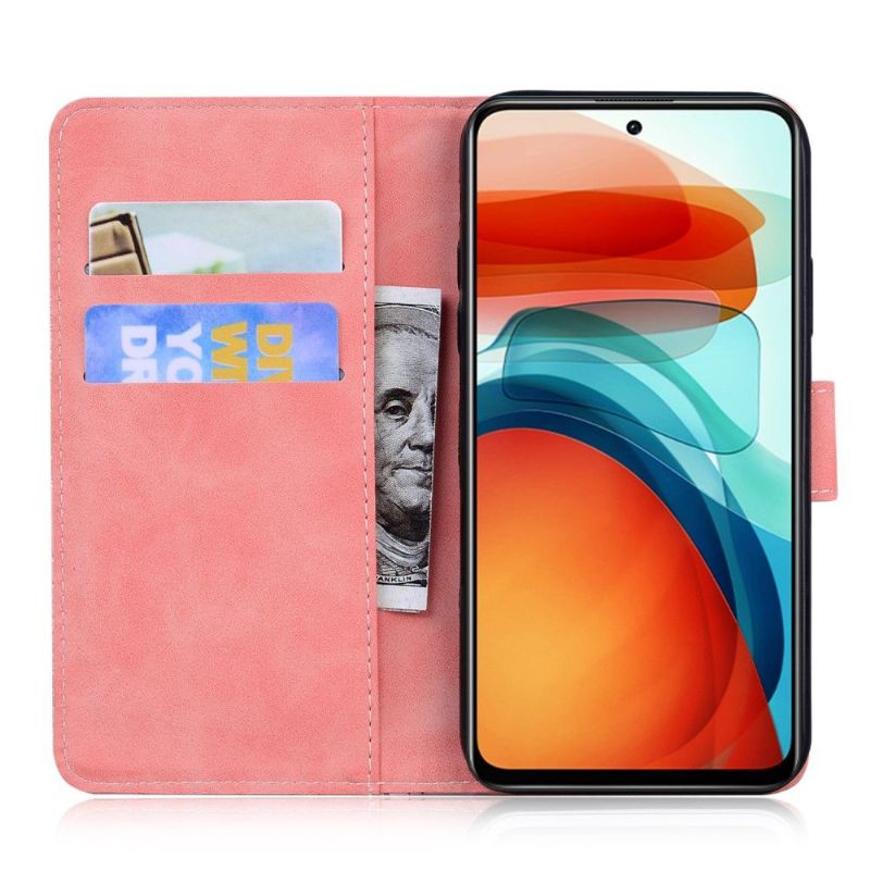 Flip Cover Xiaomi 12 Beskyttelsessæt Farverig Sommerfuglebeskyttelse