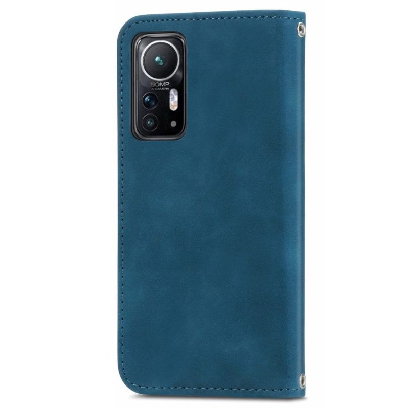 Flip Cover Xiaomi 12 Hemming Business Retro