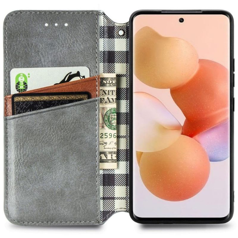 Flip Cover Xiaomi 12 Kub Design Kortholder