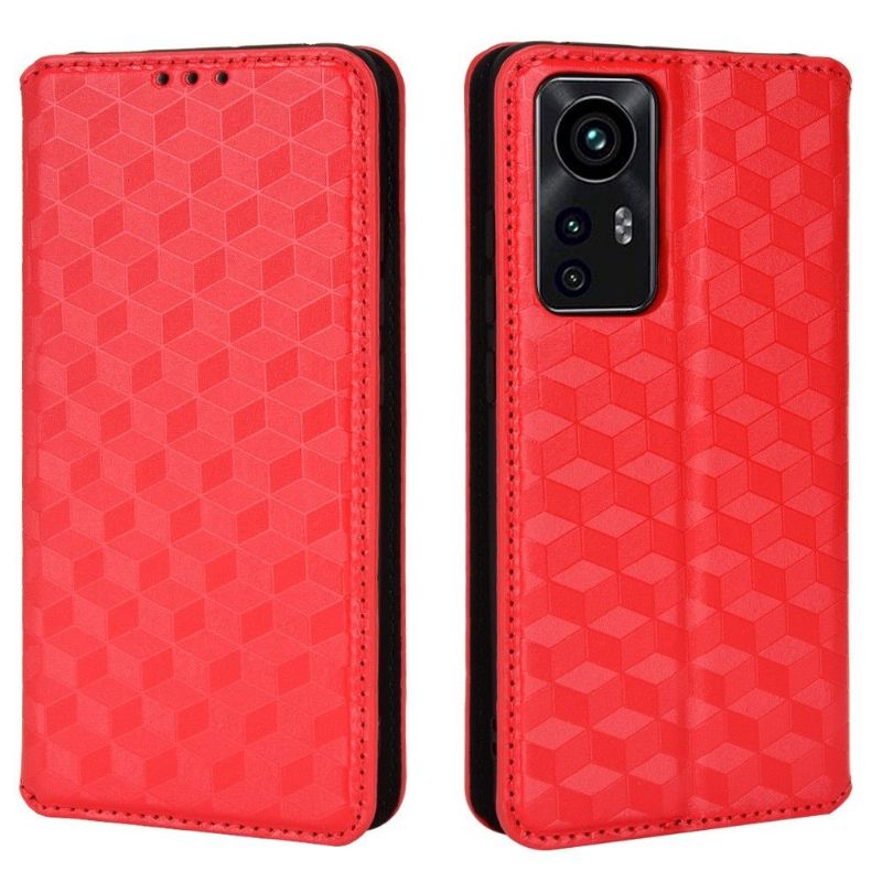 Flip Cover Xiaomi 12 Læder Cover Designgeometri