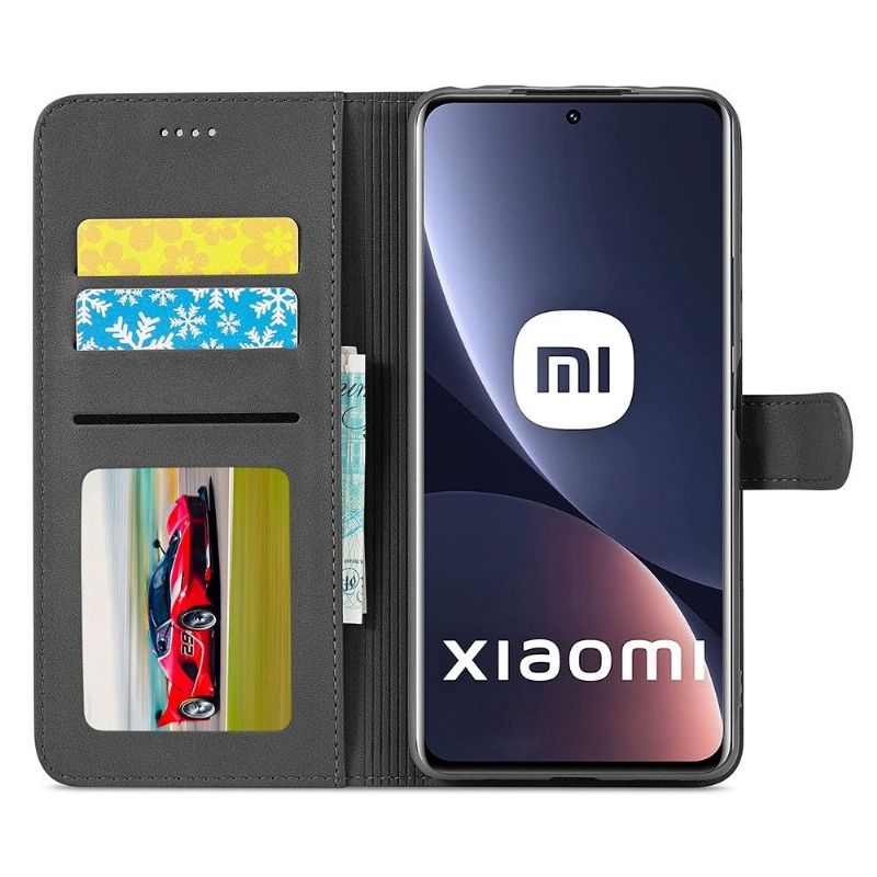 Flip Cover Xiaomi 12 Lædereffekt Lc.imeeke