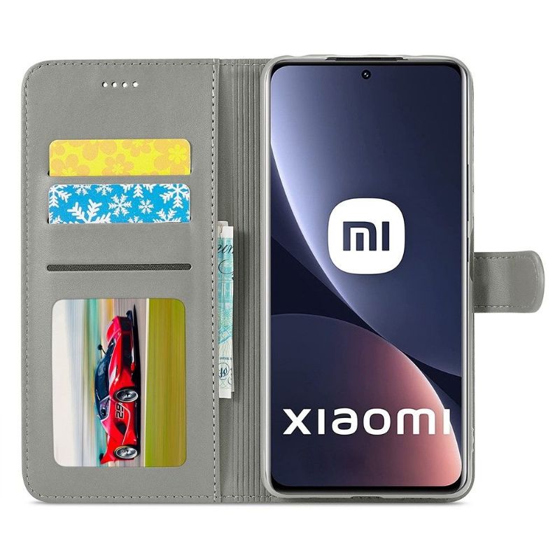 Flip Cover Xiaomi 12 Lædereffekt Lc.imeeke