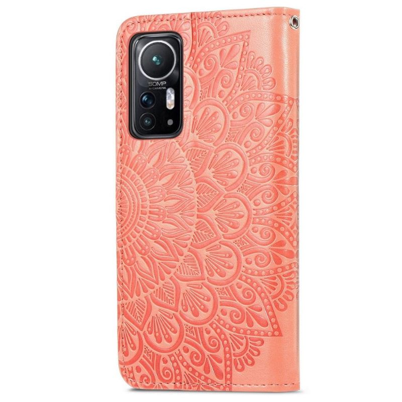 Læder Cover Xiaomi 12 Original Mandalablad