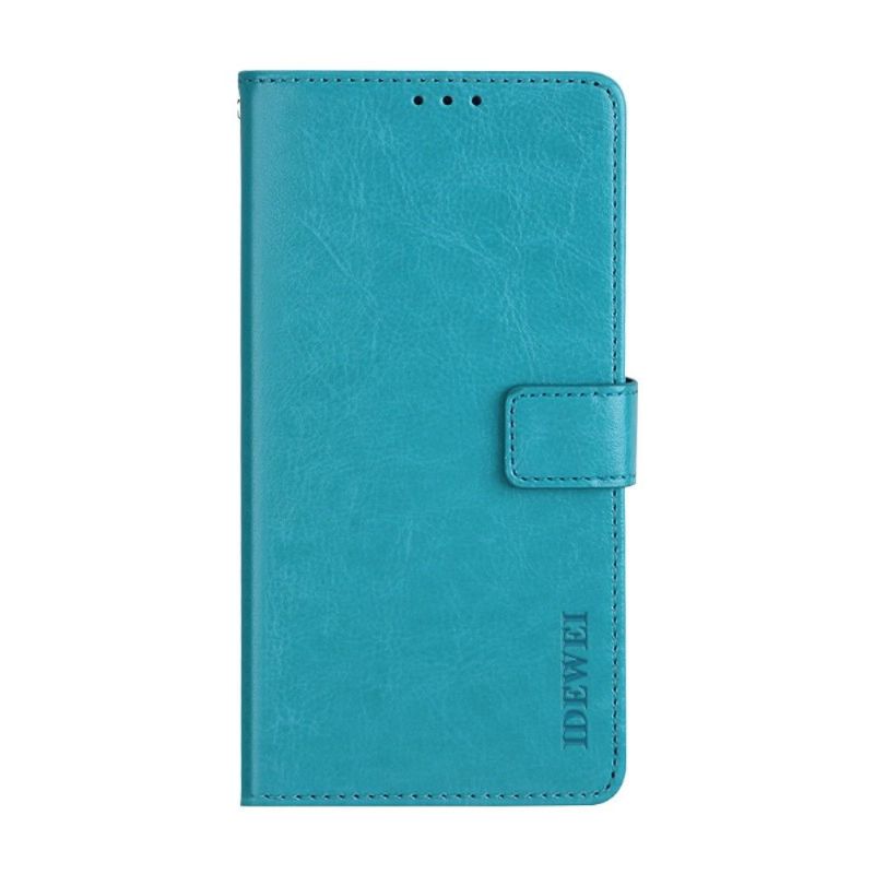 Flip Cover Oppo A94 5G Læder Cover Idewei Folio Lædereffekt