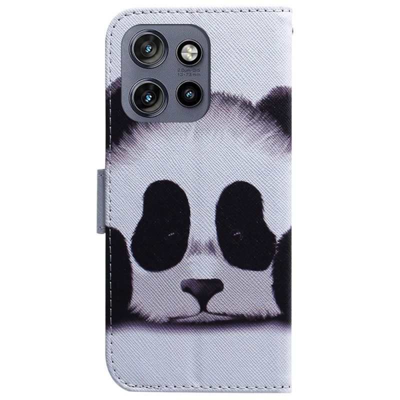 Flip Cover Motorola Edge 50 Neo Panda