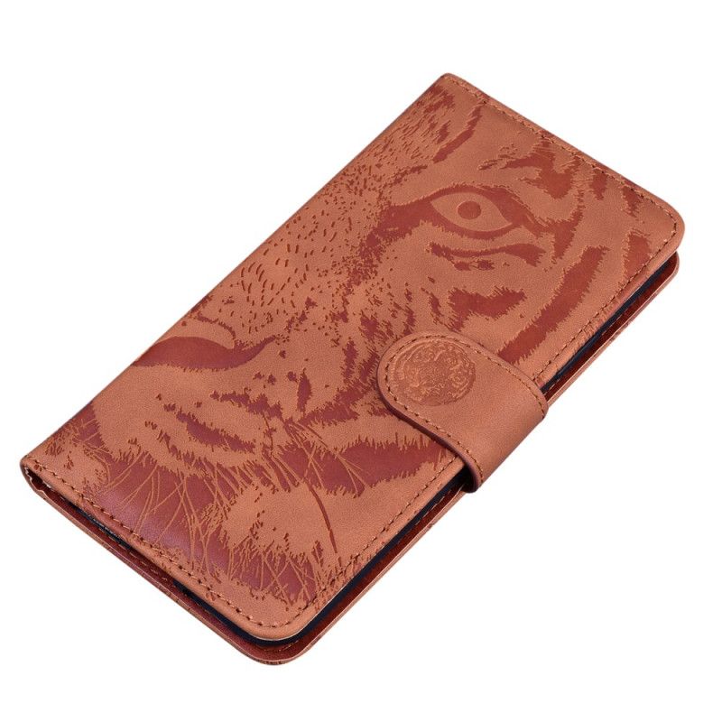 Flip Cover Motorola Edge 50 Neo Tiger Footprint