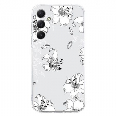 Cover Samsung Galaxy S24 Fe Hvide Blomster