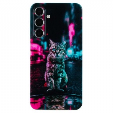 Cover Samsung Galaxy S24 Fe Telefon Etui Kat Ved Lyskrydset