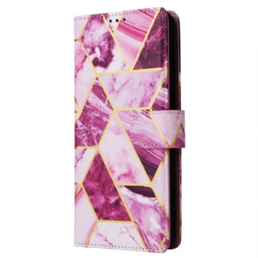 Flip Cover Samsung Galaxy S24 Fe Lakeret Marmor