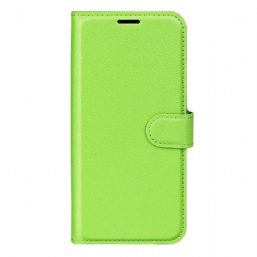 Flip Cover Samsung Galaxy S24 Fe Litchi Kunstlæder