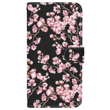 Flip Cover Samsung Galaxy S24 Fe Omspændte Blommeblomster