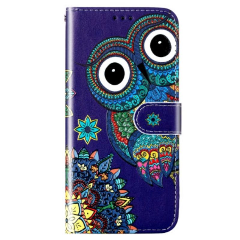 Flip Cover Samsung Galaxy S23 Plus 5G Med Snor Stringugle