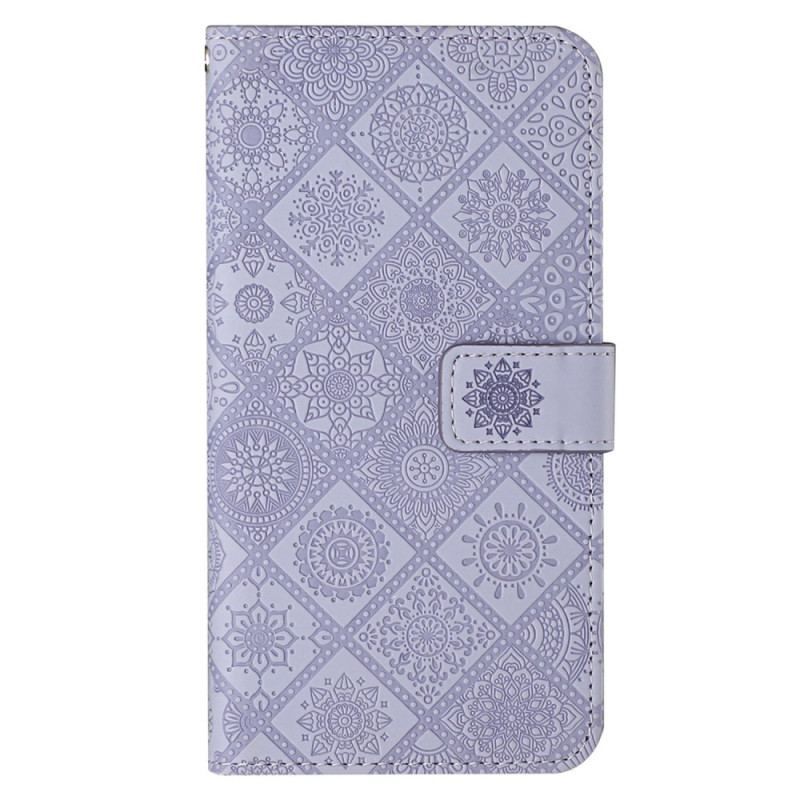 Flip Cover Samsung Galaxy S23 Plus 5G Tapestry Mønster