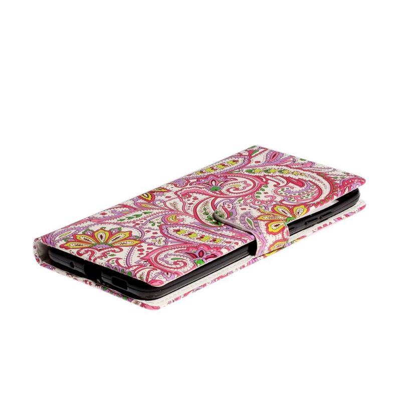 Flip Cover Samsung Galaxy S20 Plus Anti-fald Paisley Blomst