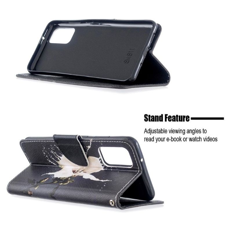 Flip Cover Samsung Galaxy S20 Plus Anti-fald Vild Blomst