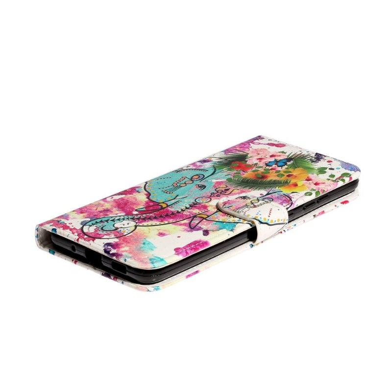 Flip Cover Samsung Galaxy S20 Plus Tropisk Elefant