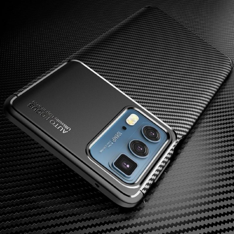 Cover Motorola Edge 20 Pro Hemming Carbon Fiber Style