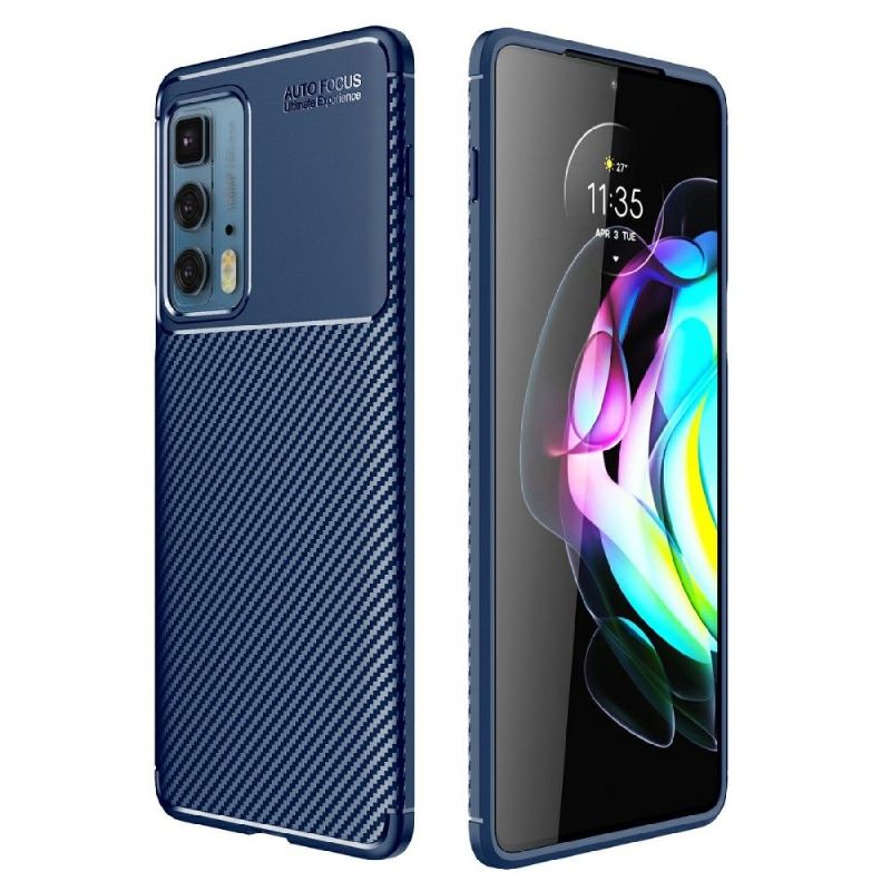 Cover Motorola Edge 20 Pro Hemming Carbon Fiber Style