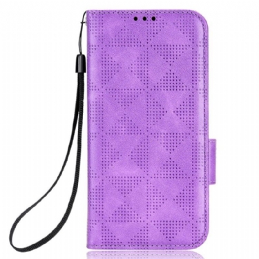 Flip Cover Sony Xperia 5 IV Retro Stil Trekanter