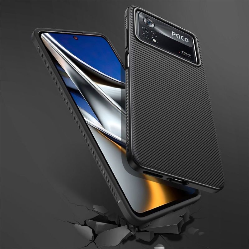 Cover Poco M4 Pro 4G Stribeeffekt