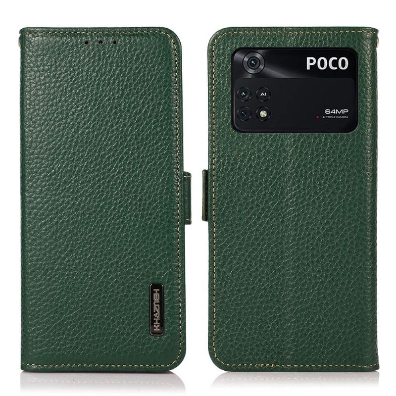 Flip Cover Poco M4 Pro 4G Khazneh Kornet Læder Først