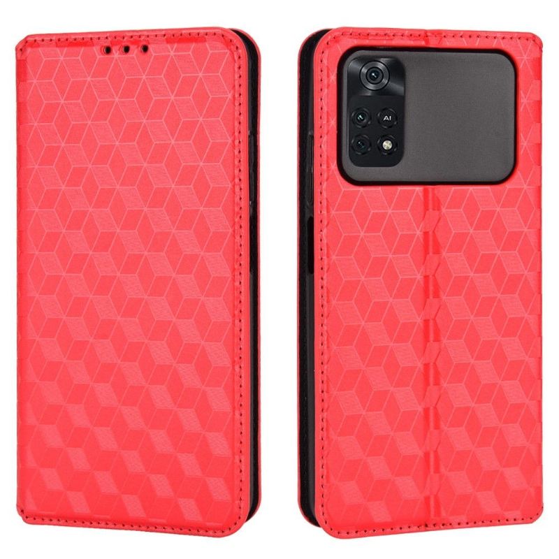 Flip Cover Poco M4 Pro 4G Læder Cover Designgeometri