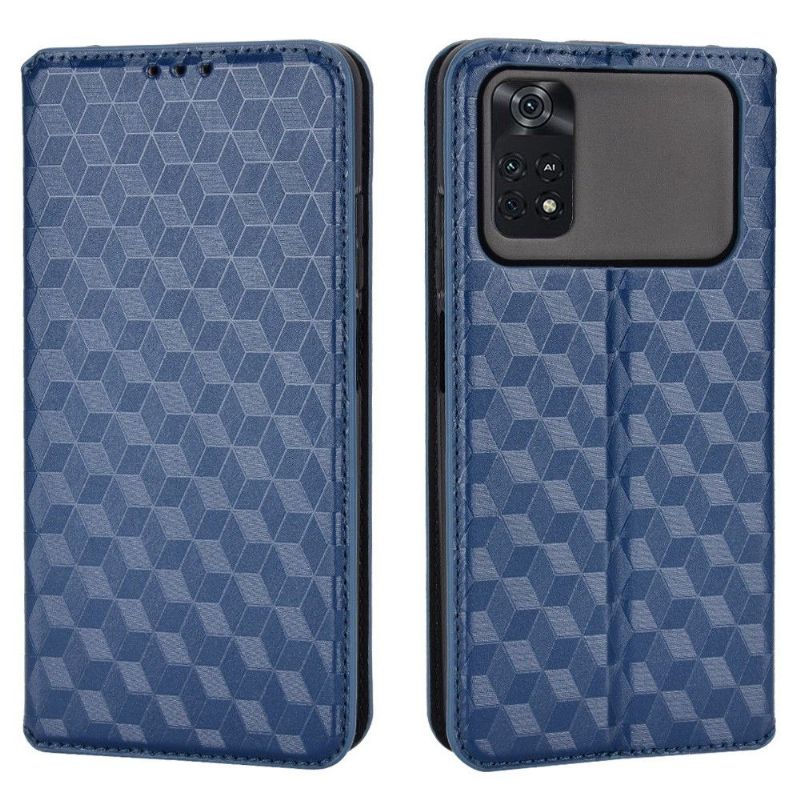 Flip Cover Poco M4 Pro 4G Læder Cover Designgeometri