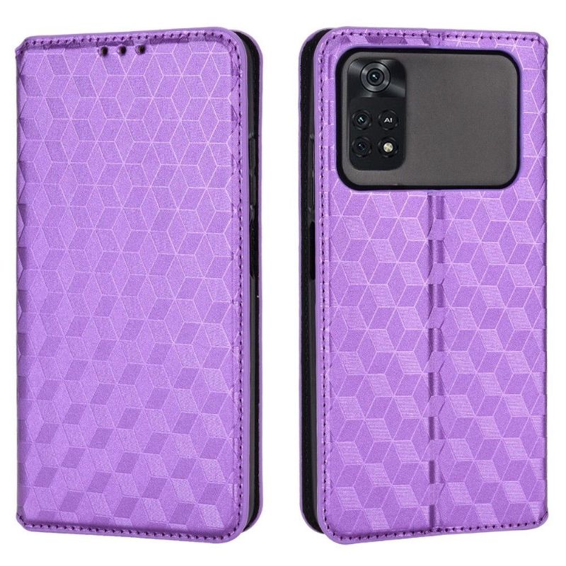 Flip Cover Poco M4 Pro 4G Læder Cover Designgeometri